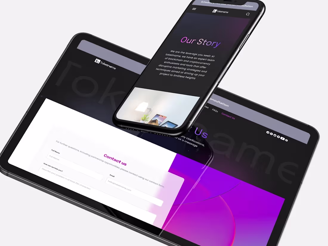 Cover image for "Framer-built landing page."