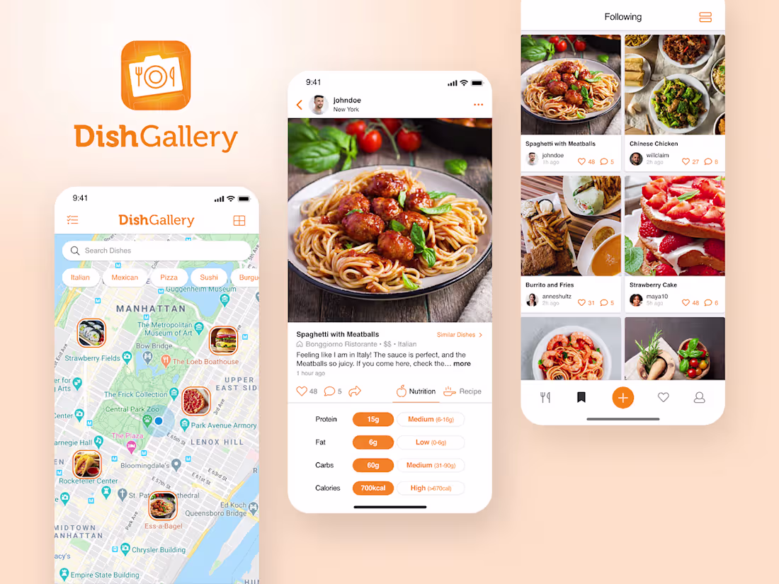 Cover image for DishGallery - Social Sharing Food App