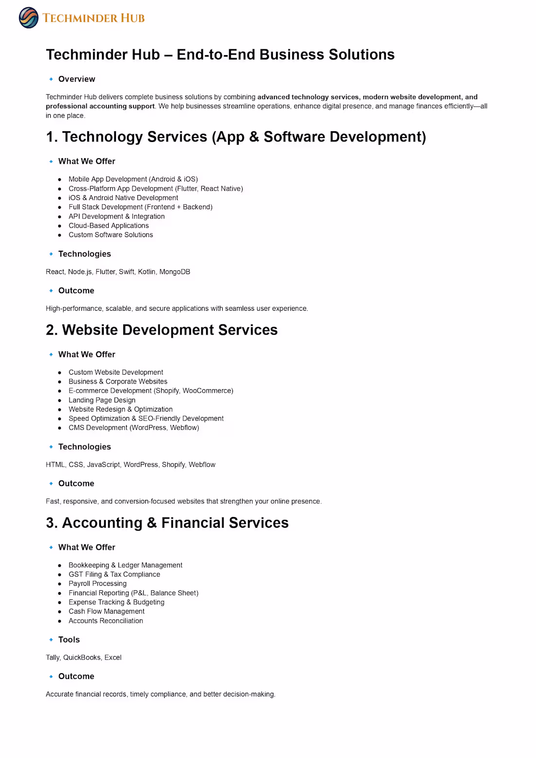 Cover image for “We help businesses grow by