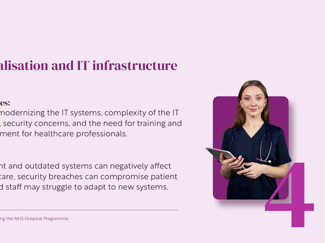 Cover image for NHS Hospital Programme - Presentation, UI