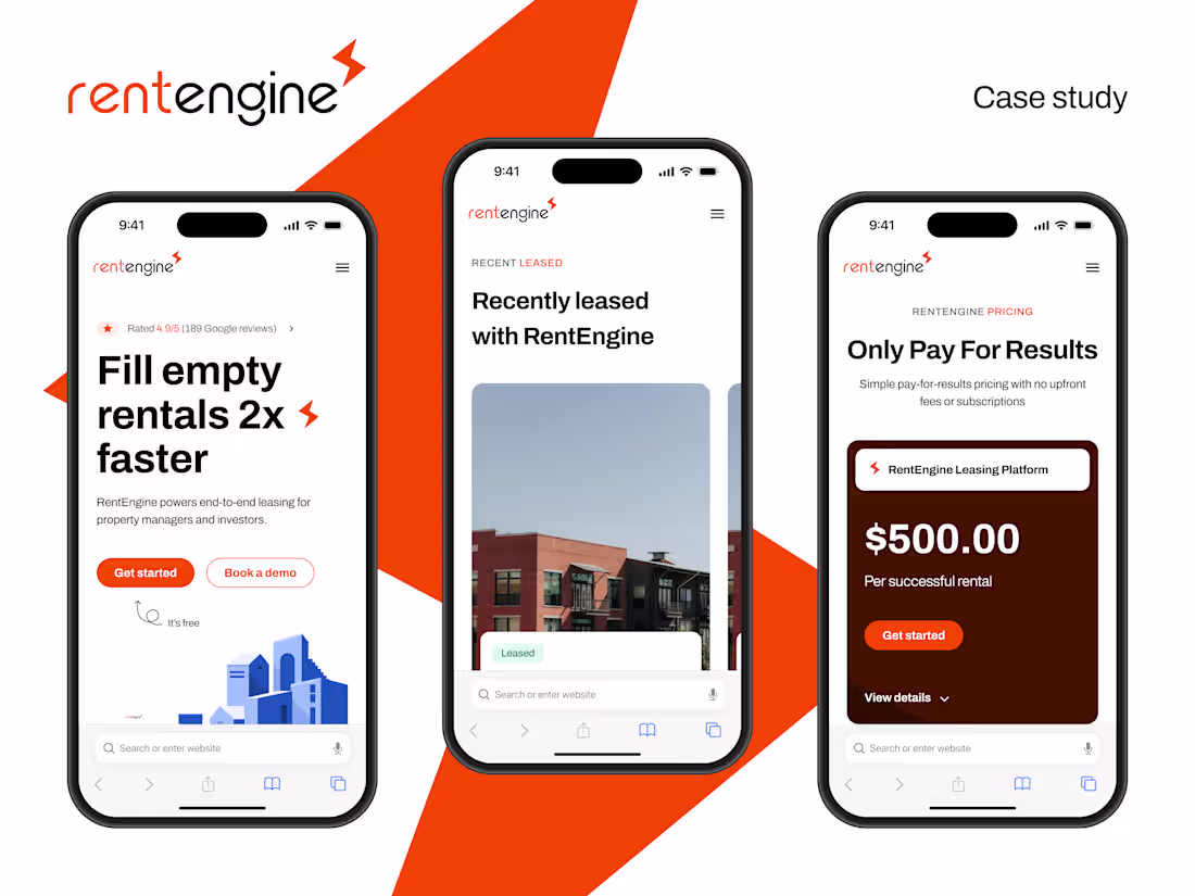 Cover image for Rentengine platform redesign