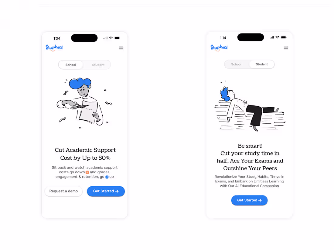 Cover image for Shepherd Landing Website