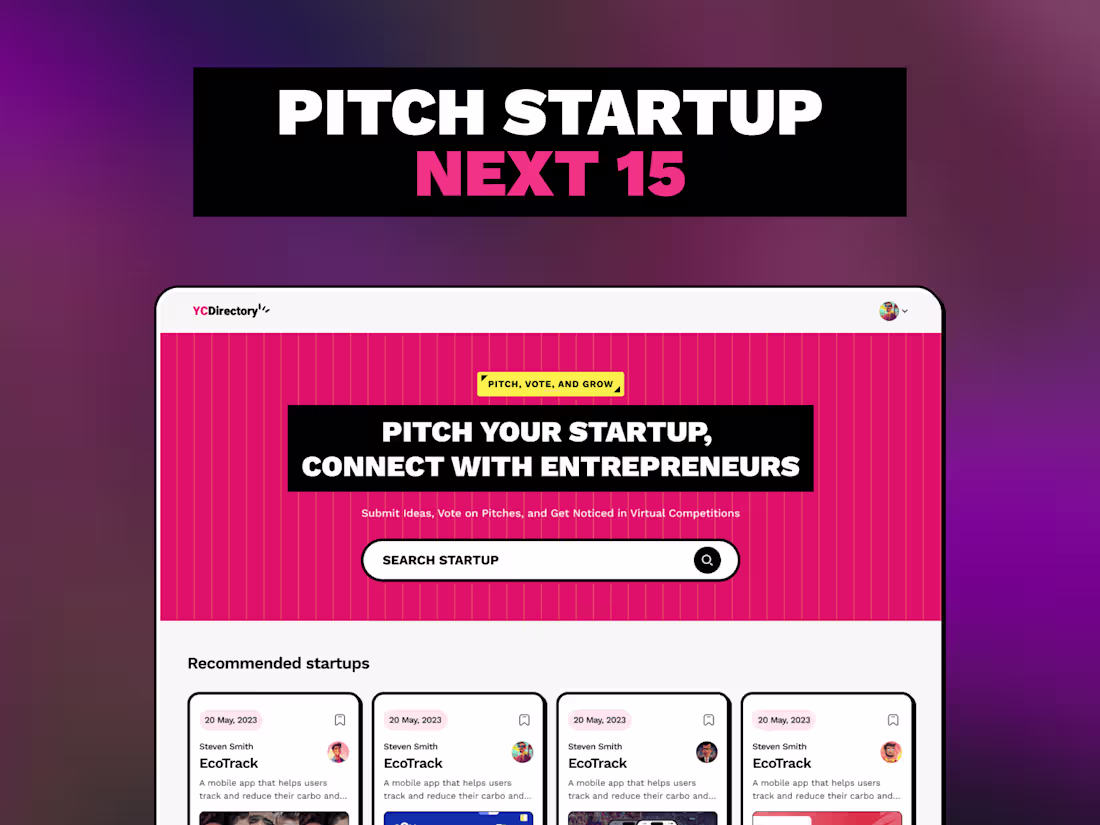 Cover image for Startup Directory