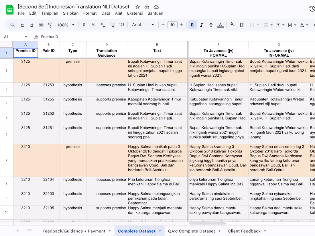 Cover image for AI Tutor: Data Annotation (English, Indonesian, Javanese)