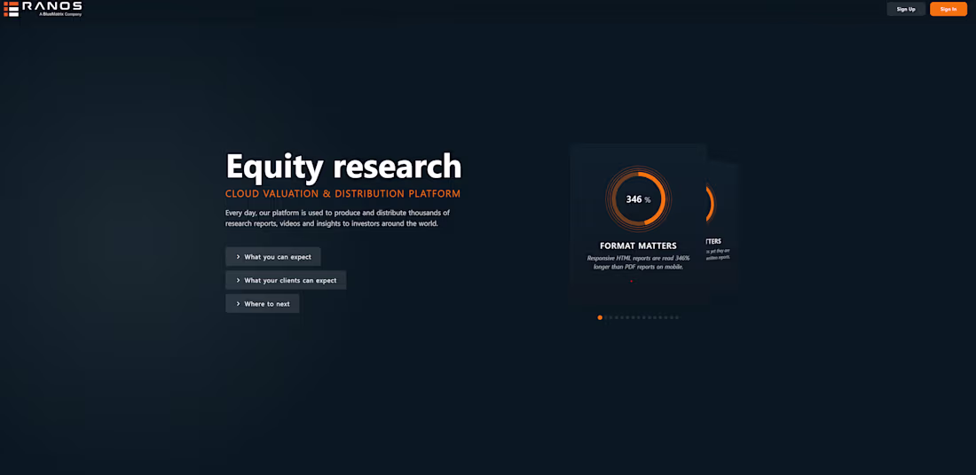 Cover image for Ranos (https://ranos.io/)