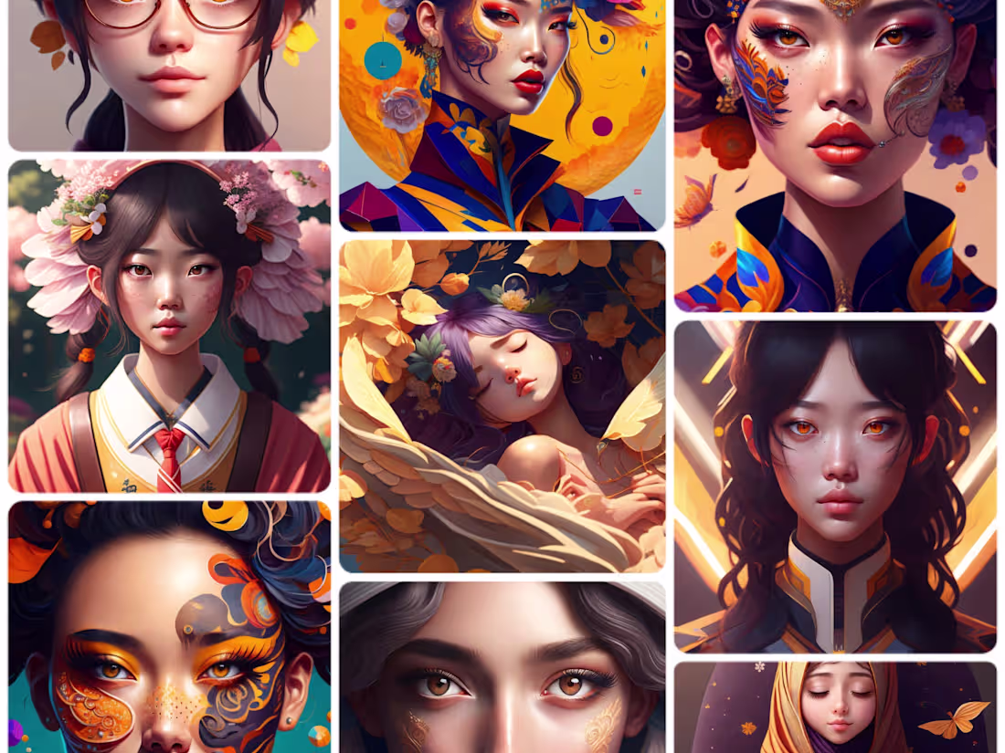 Cover image for Unique Ai Art on Instagram: ”“Captivated by the effortless grac…