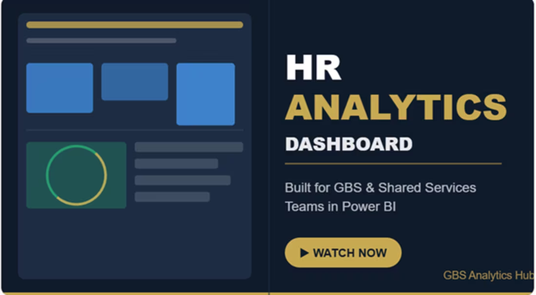 Cover image for HR Analytics Dashboard