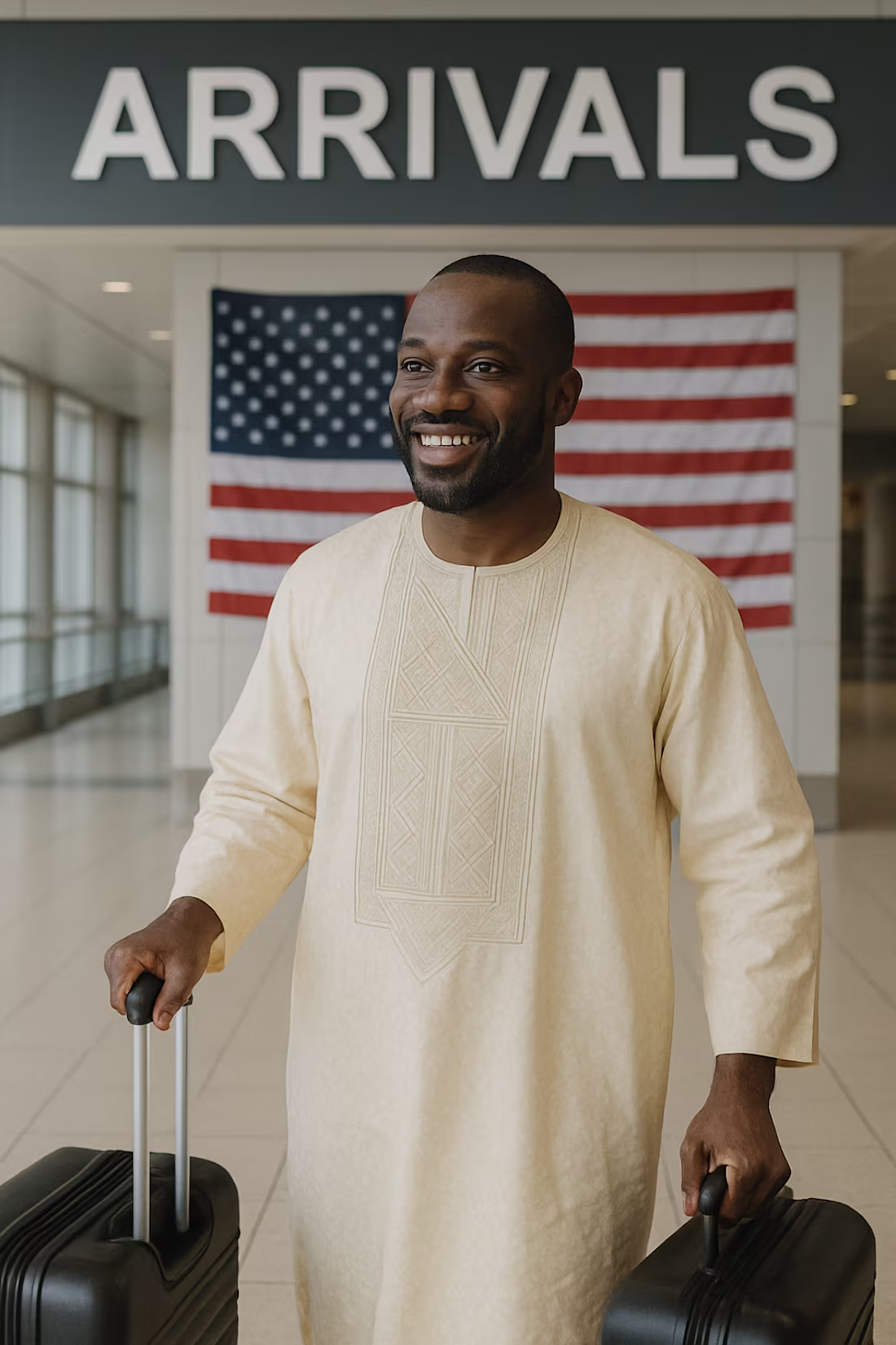 Cover image for A Nigerian in America: An Undergraduate's Journey