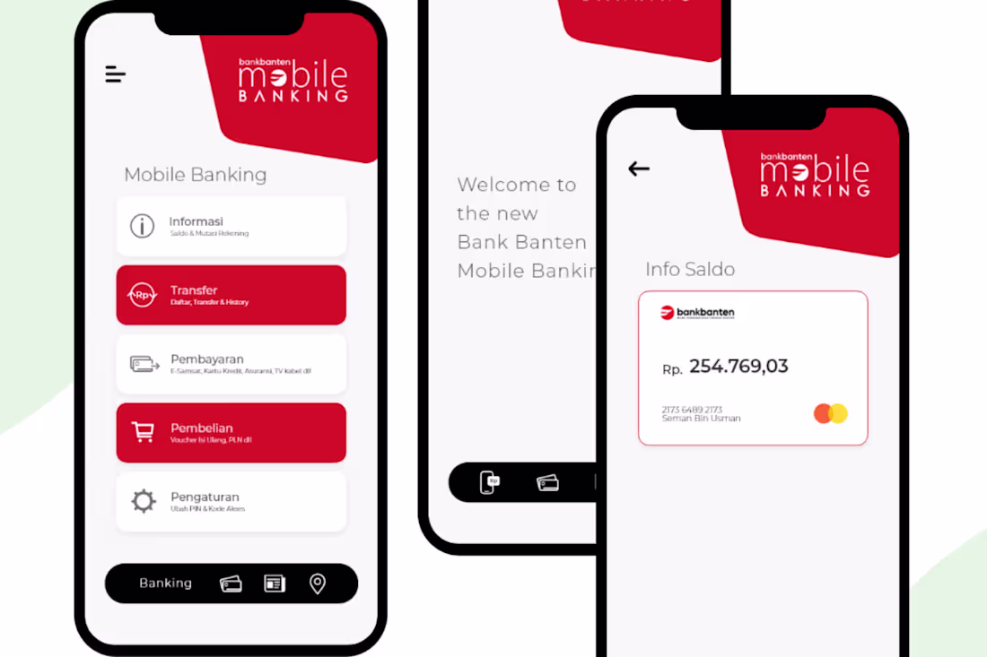 Cover image for Bank Banten Mobile Banking App
