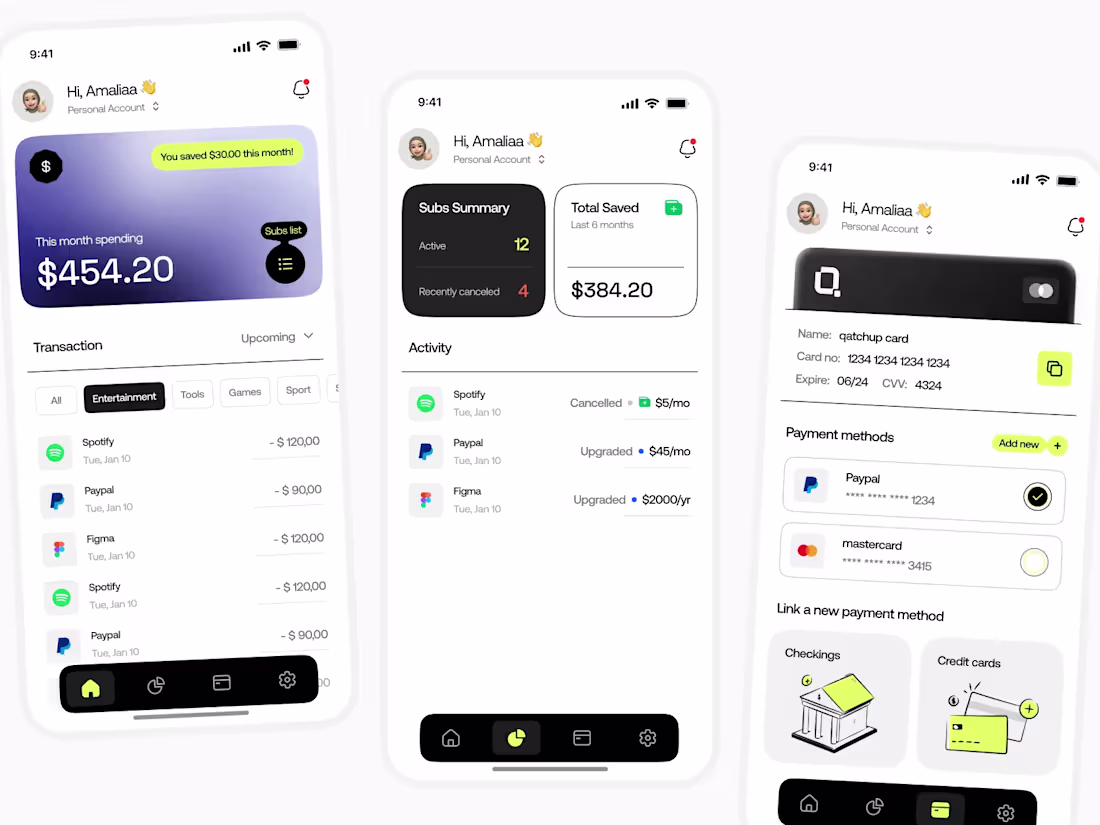 Cover image for Subs management app