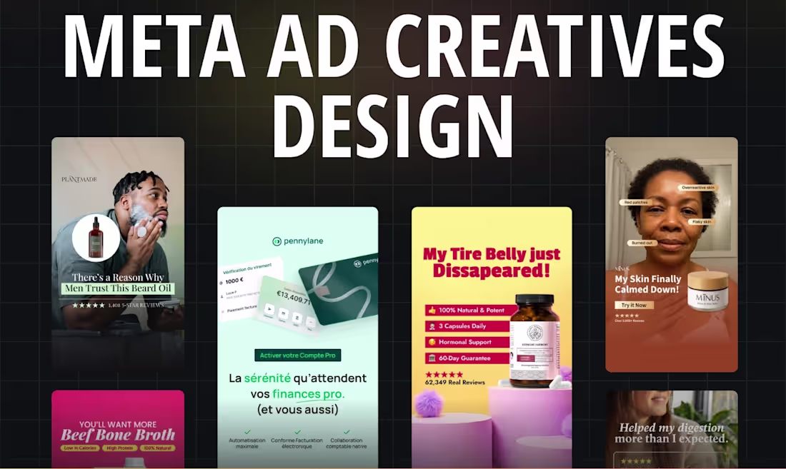 Cover image for I specialize in creating high-converting static ad creatives...
