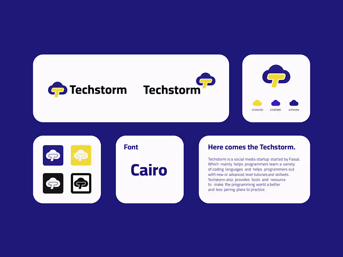 Cover image for Rebranding Campaign (Techstorm) Tech Start Up