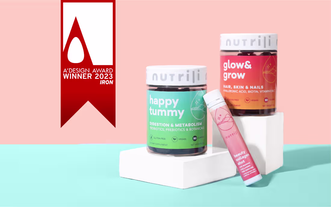 Cover image for Nutrili Supplements - Branding & Packaging