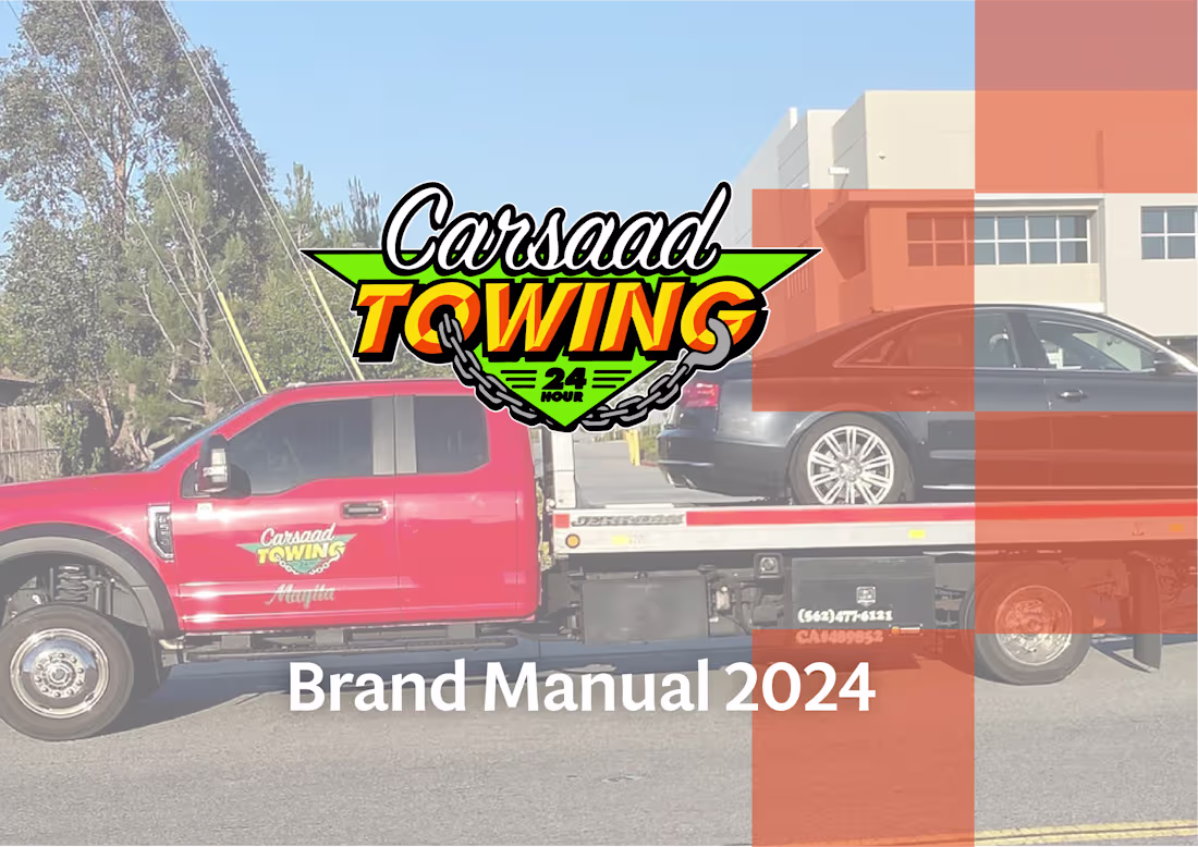 Cover image for Car Towing Services Brand Design.