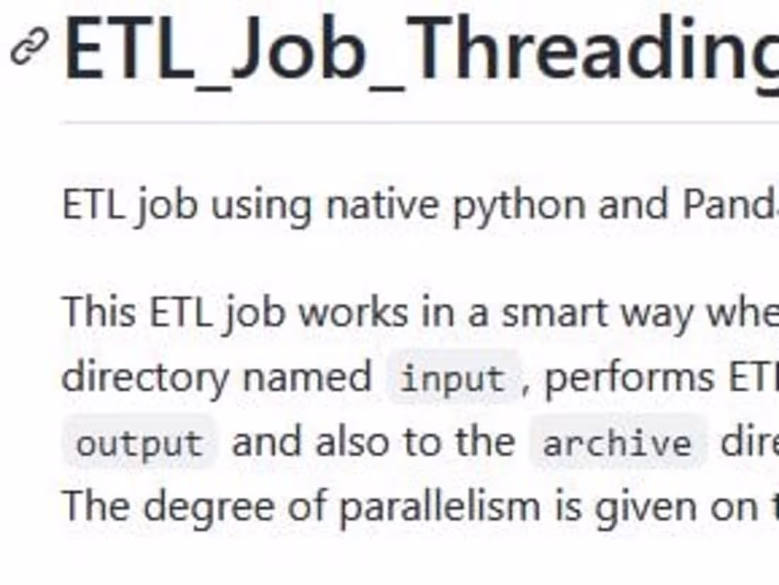 Cover image for ETL multi_threading