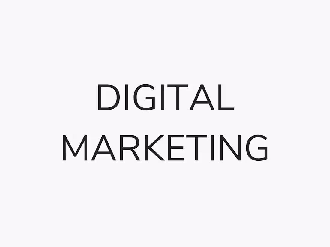 Cover image for Digital Marketing 