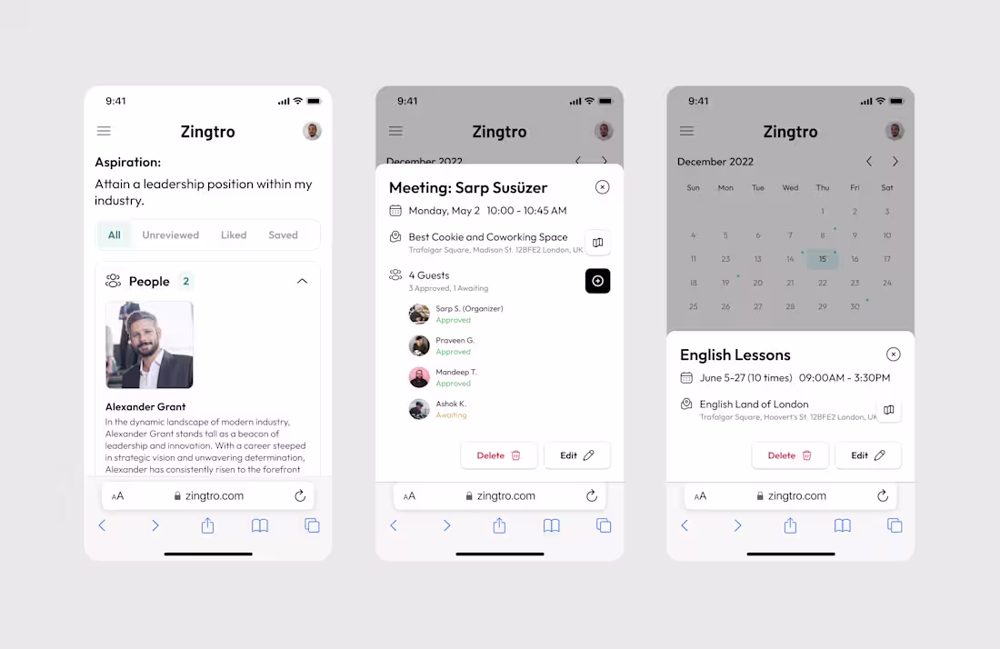 Cover image for Zingtro - AI Aspiration Platform
