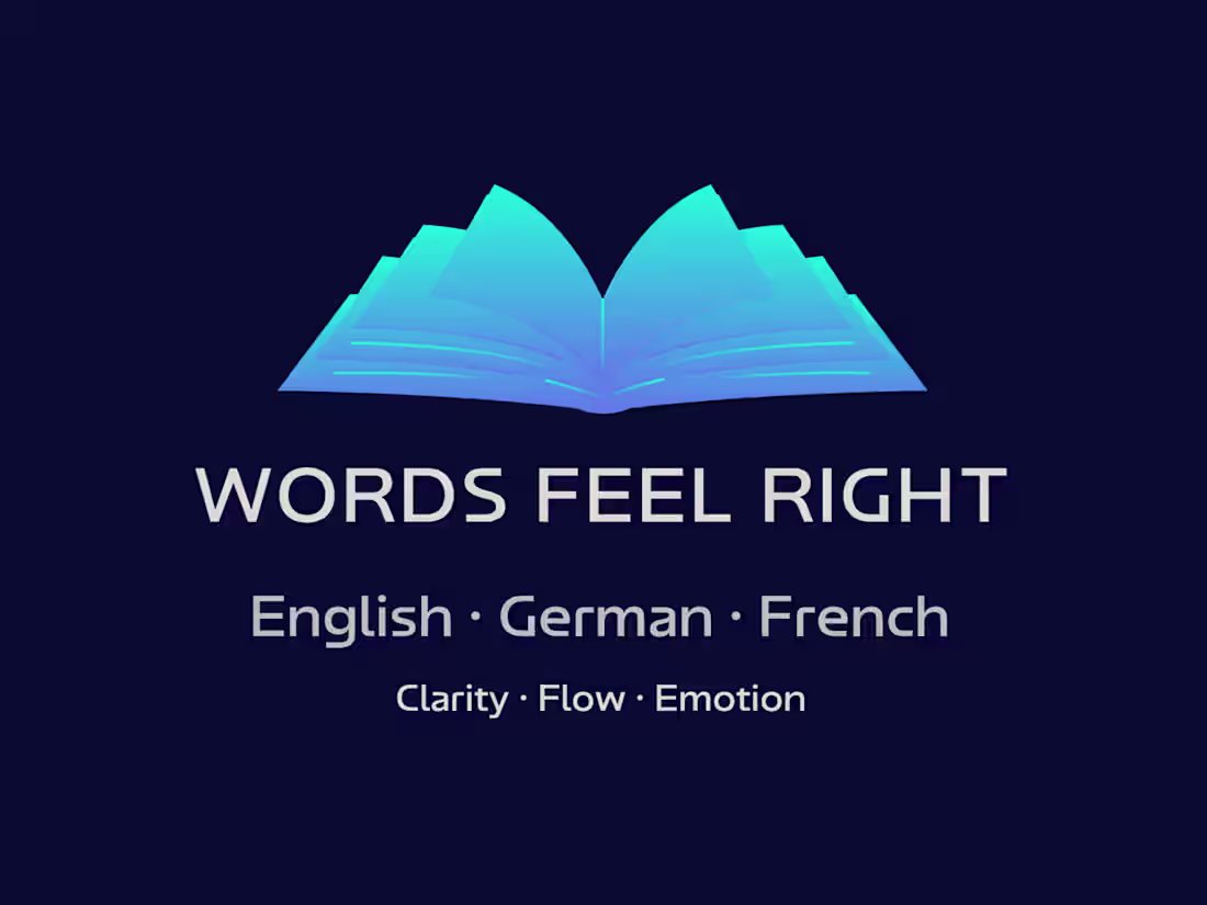 Cover image for Make Every Word Feel Right