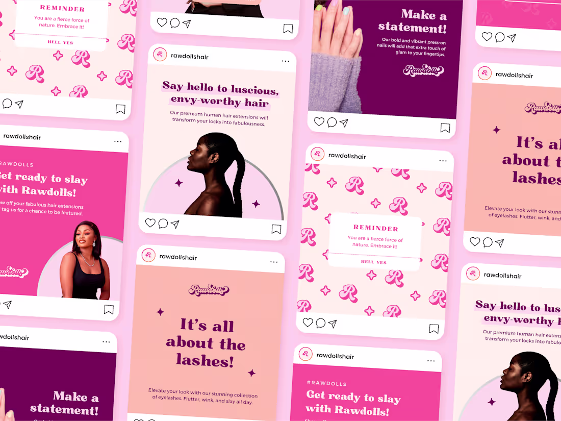 Cover image for Hair and Beauty Brand Identity Design