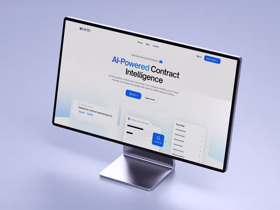 Cover image for Streamlining Contract Management with AI