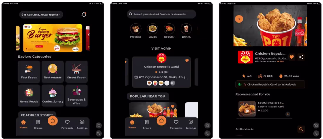 Cover image for Wakafoods - Multi-Vendor Food Delivery Platform