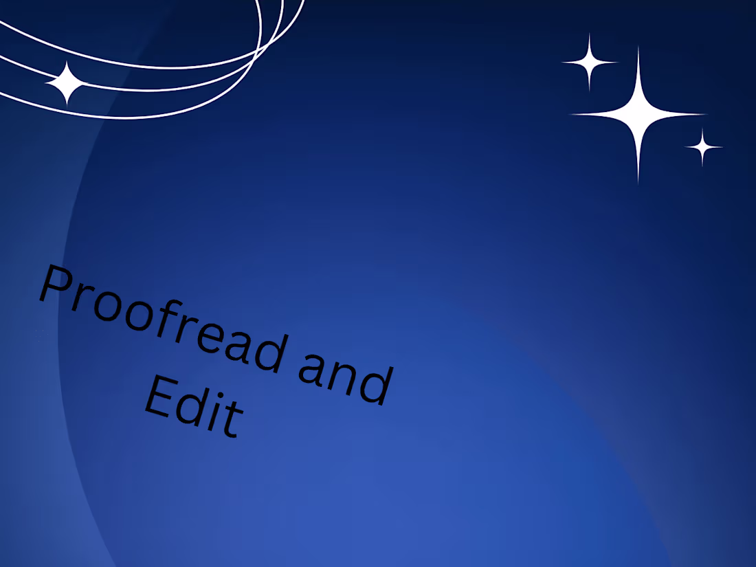 Cover image for Proofreading 