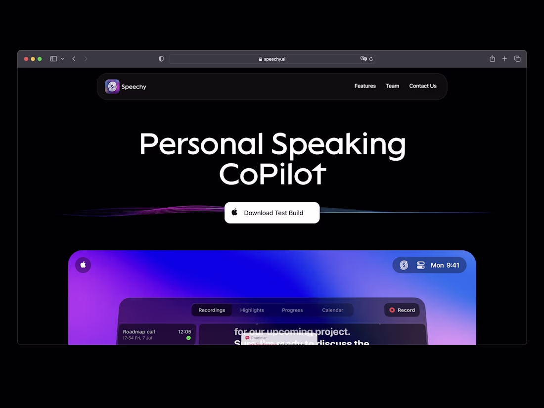 Cover image for Speechy