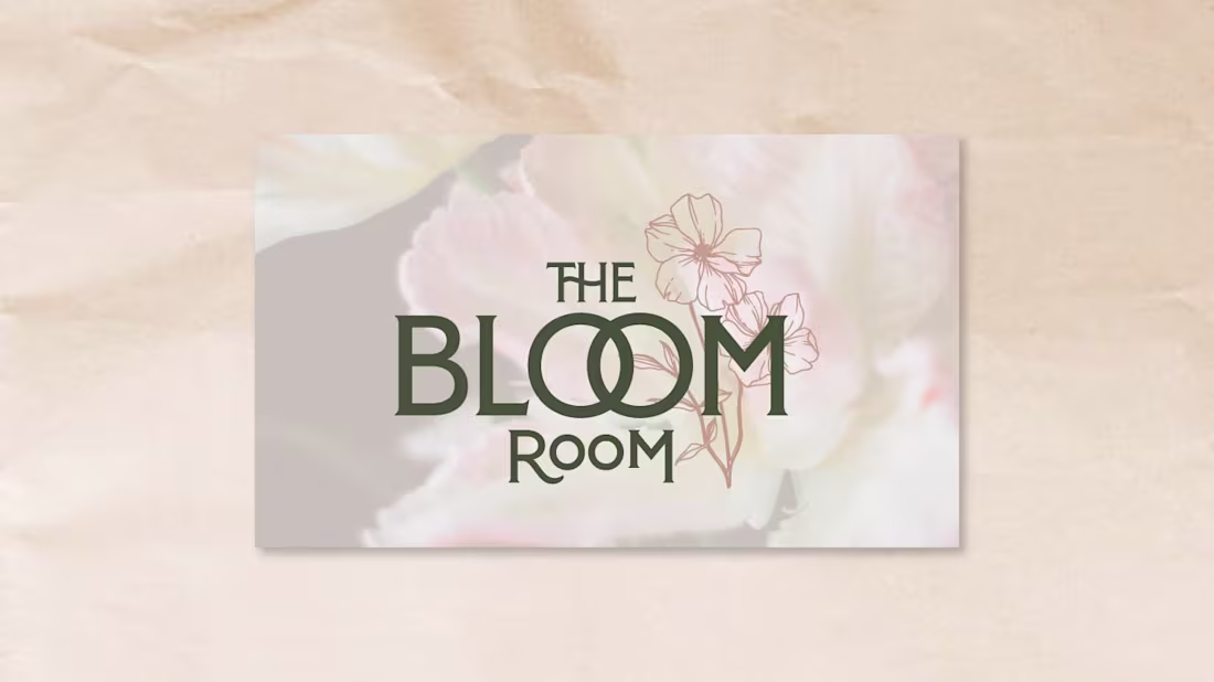 Cover image for The Bloom Room - Logo and Brand Design 