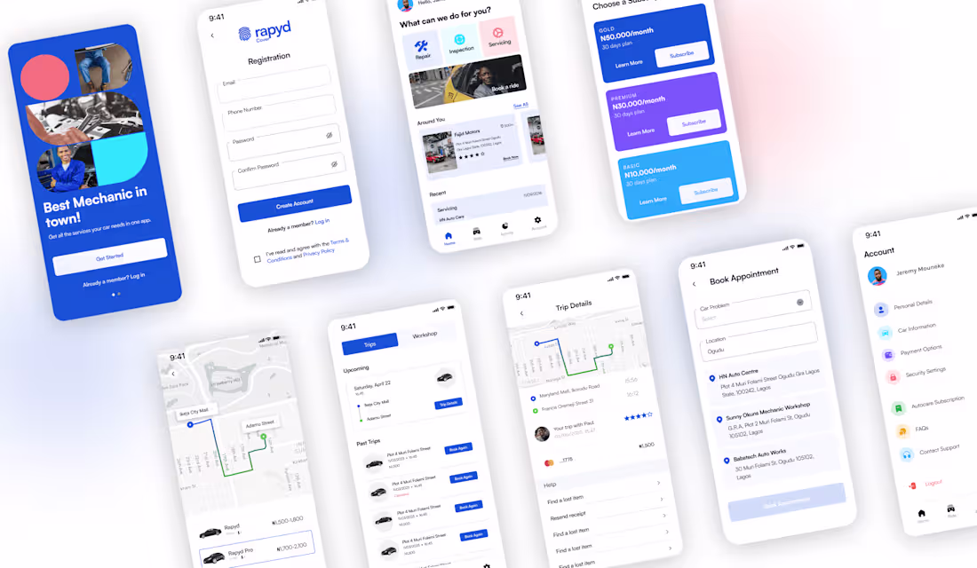 Cover image for Rapyd Cover - Mechanic and Ride hailing app