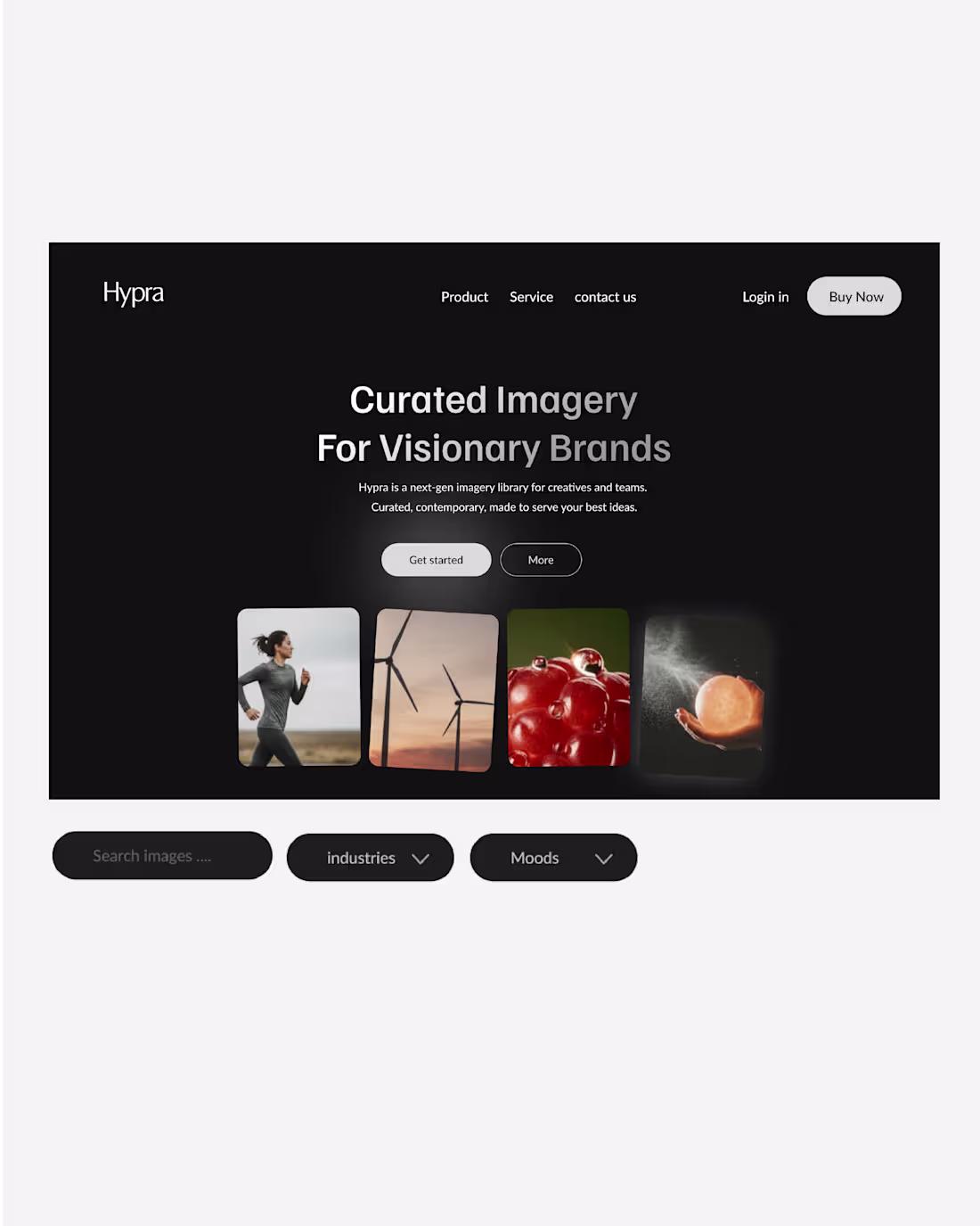 Cover image for Hypra .studio - part landing page 🔥