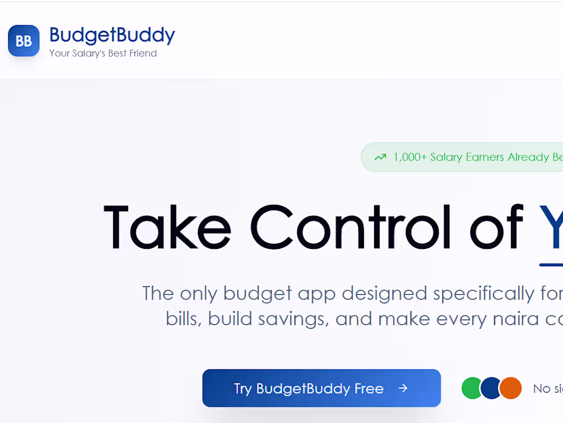 Cover image for BudgetBuddy: Financial Tool Development