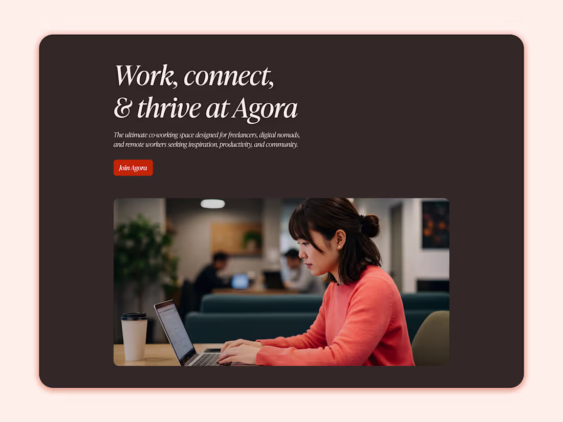 Cover image for Agora Website Redesign for Global Audience