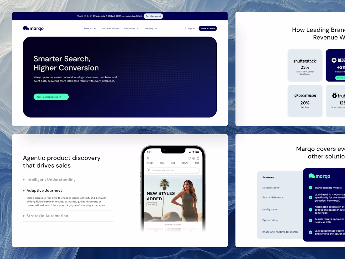 Cover image for Marqo: A complete Design and Webflow Team for an Ambitious team