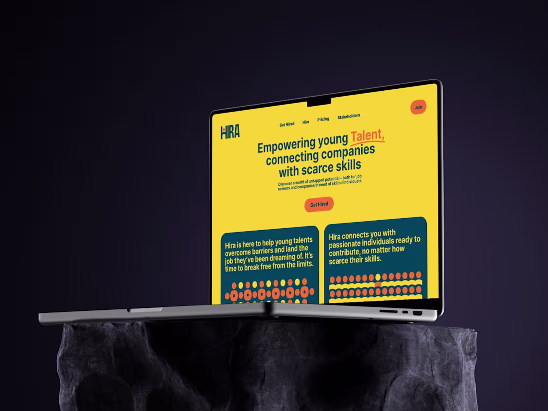 Cover image for Forging Futures: Brand Identity Development for Hira