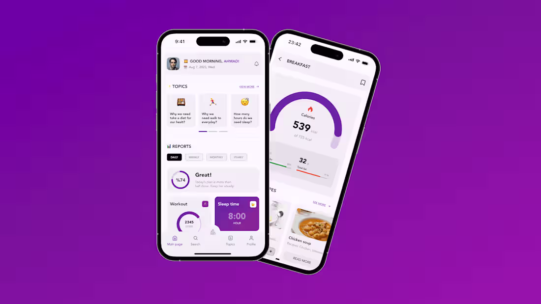 Cover image for Health App - Vitapulse