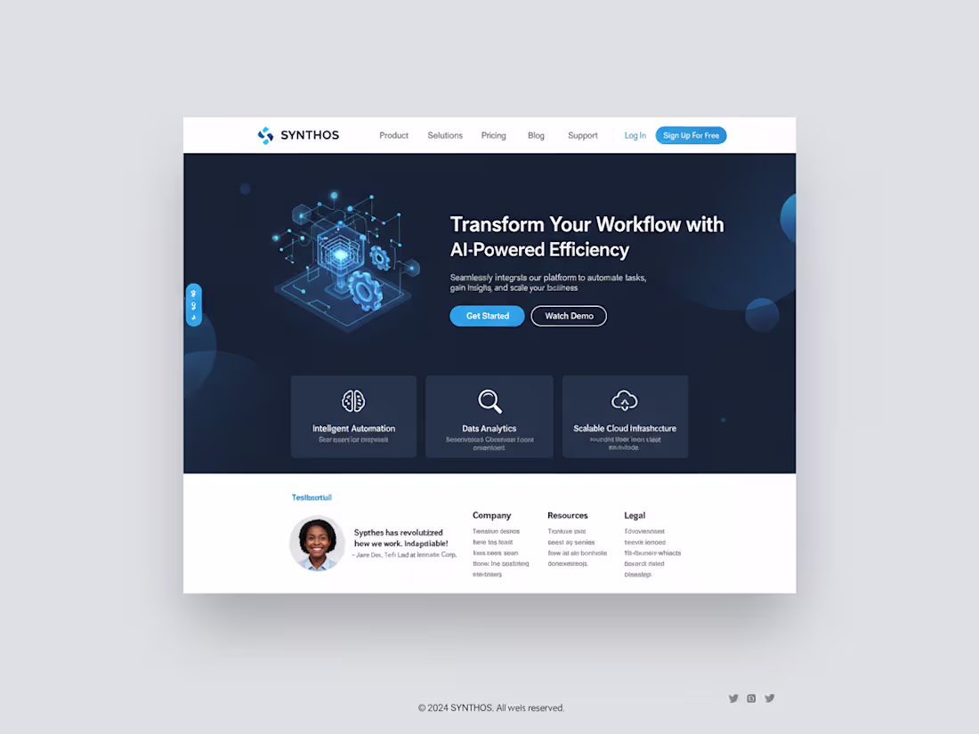 Cover image for Dynamic & Responsive Website Design (Figma to Framer)