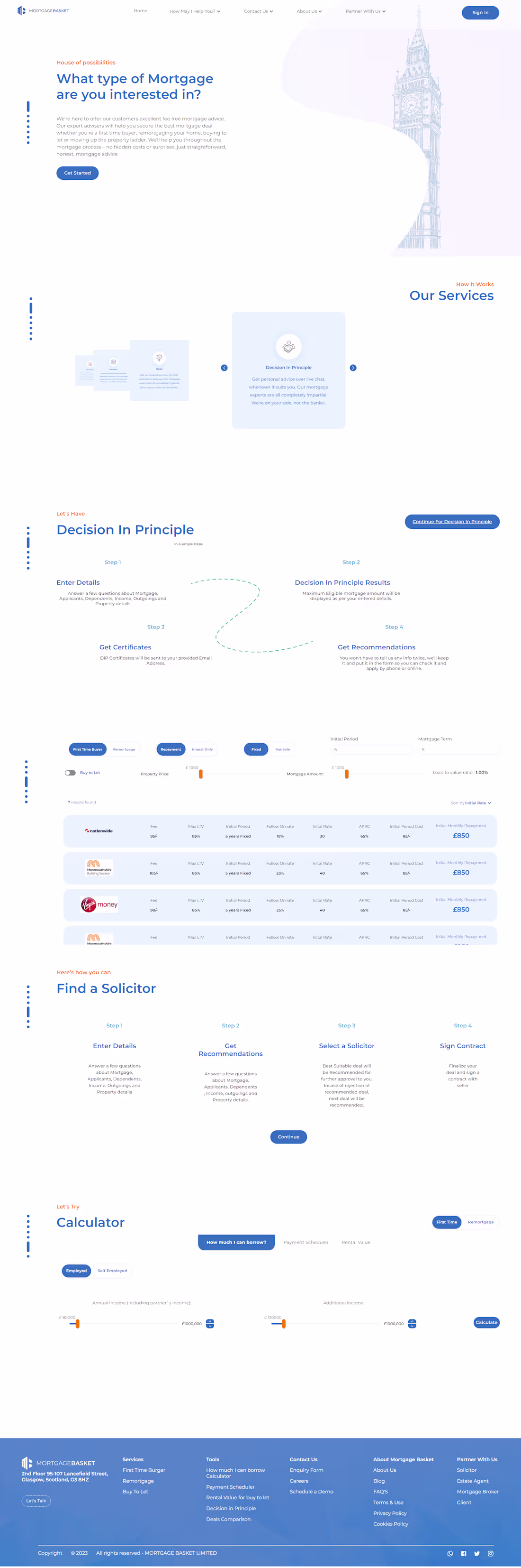 Cover image for Mortgage Basket