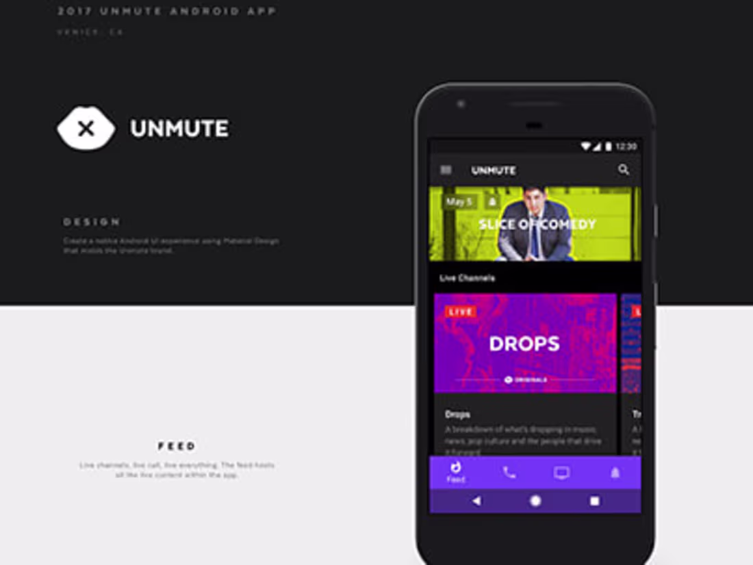 Cover image for Unmute - live audio calls
