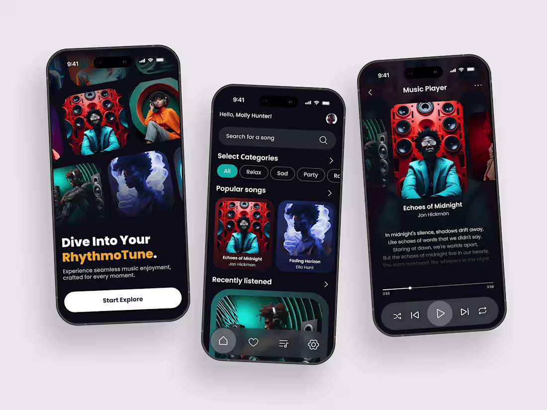 Cover image for RhythmoTune – Your Ultimate Music Experience, Reimagined