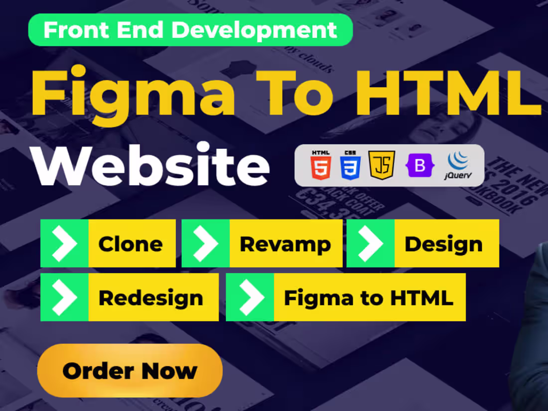 Cover image for Complete Front-End Development Service