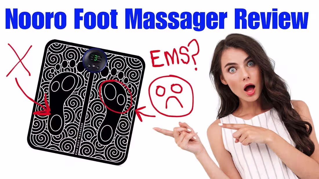 Cover image for Nooro Foot Massager Review 2025-(Pros & Cons) Does It Work?