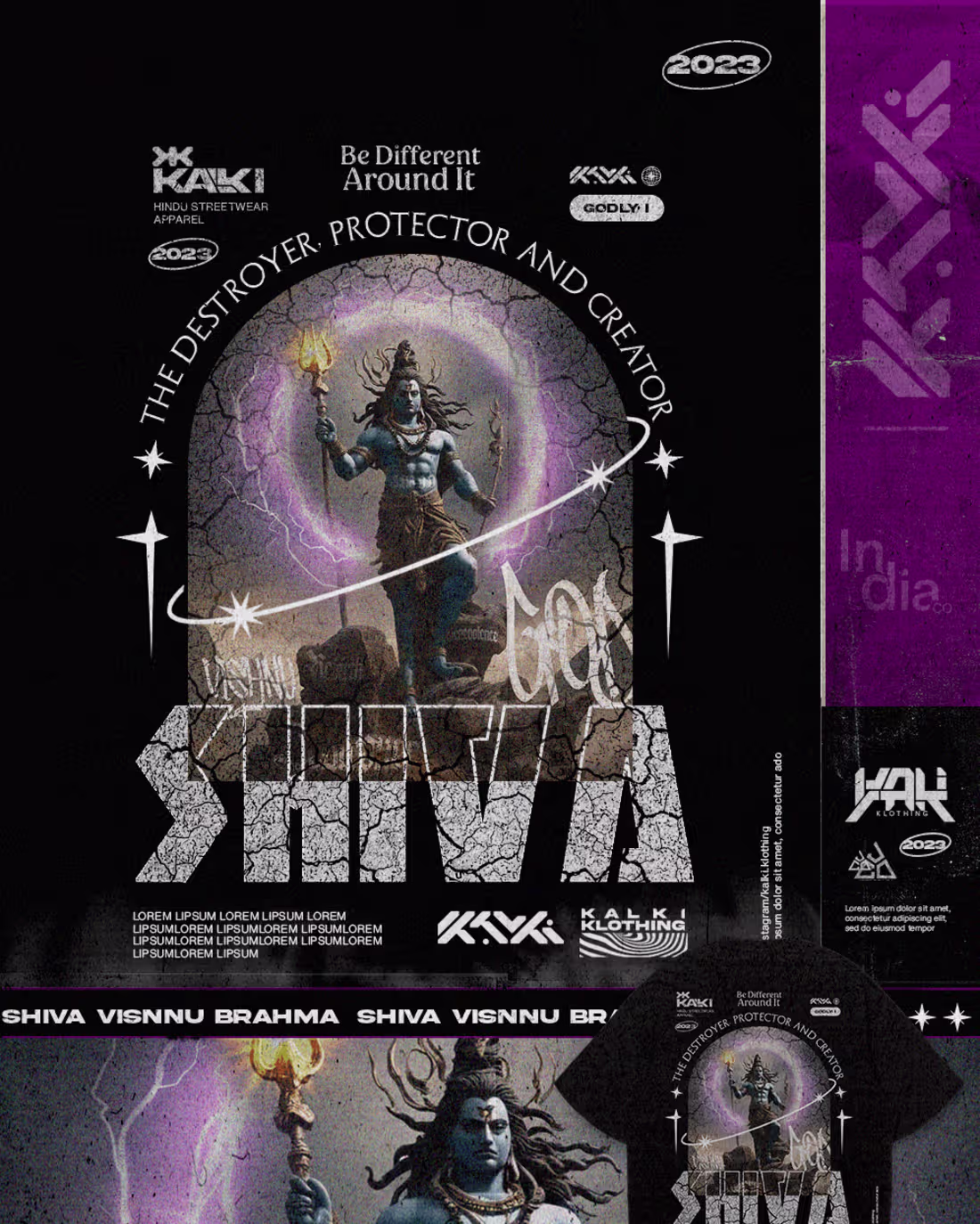 Cover image for Kalki Klothing (AI Generated Images) :: Behance