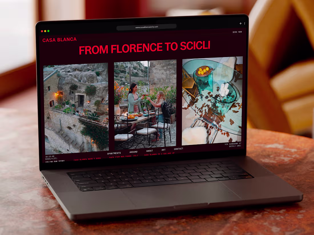 Cover image for Design Apartments in Baroque Scicli - CASA BLANCA