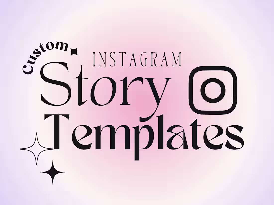 Cover image for Custom Instagram Story Template 