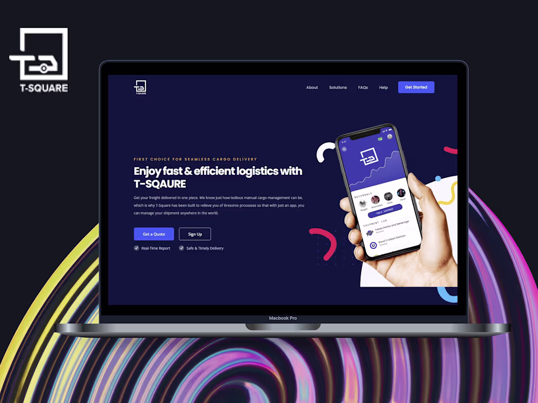 Cover image for T-SQuare: Freight Logistics