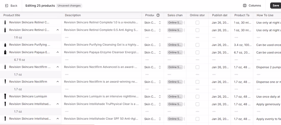 Cover image for Shopify Virtual assistan at Dermlane
