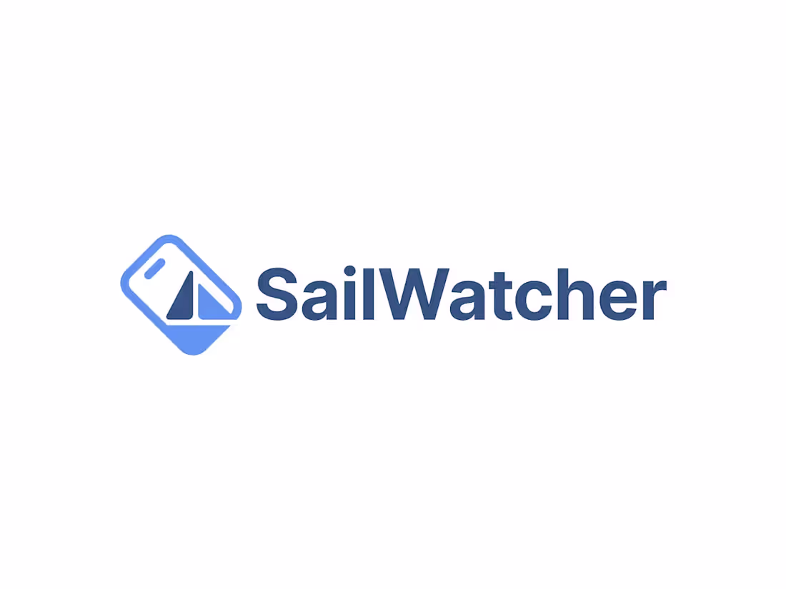 Cover image for Love this project. Logo for app which support the sailors wi...