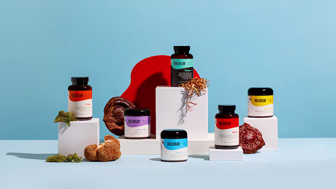 Cover image for FreshCap Mushrooms