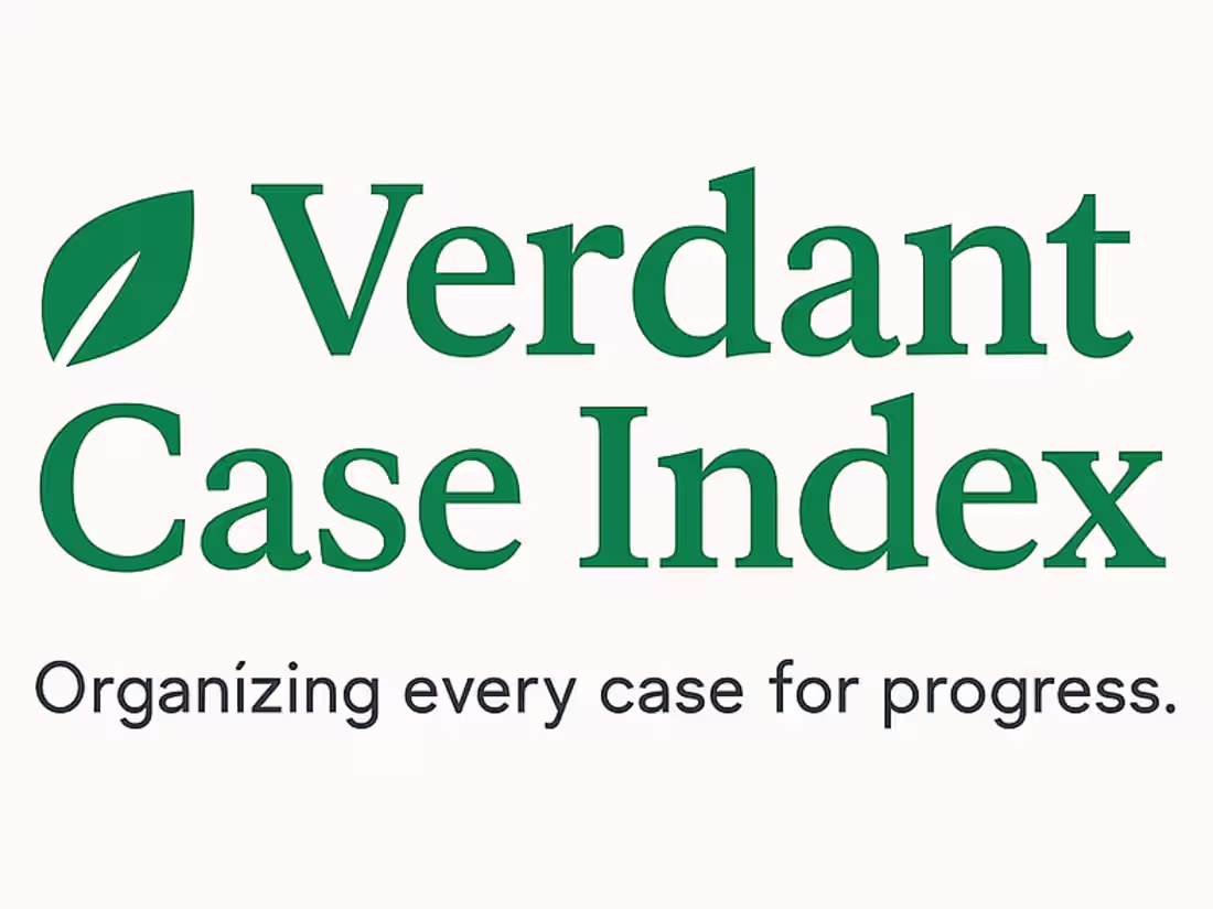 Cover image for Verdant Case Index