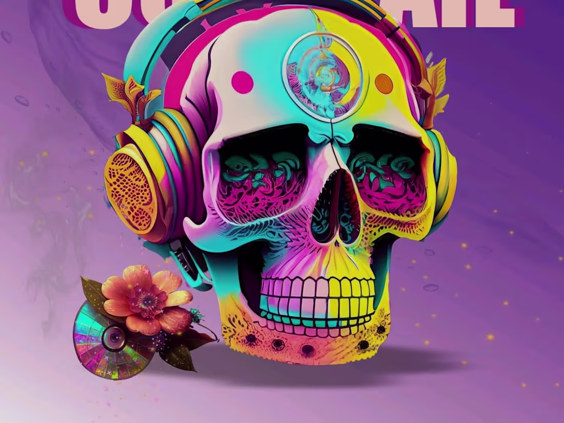 Cover image for Poster for dj and cocktail party 